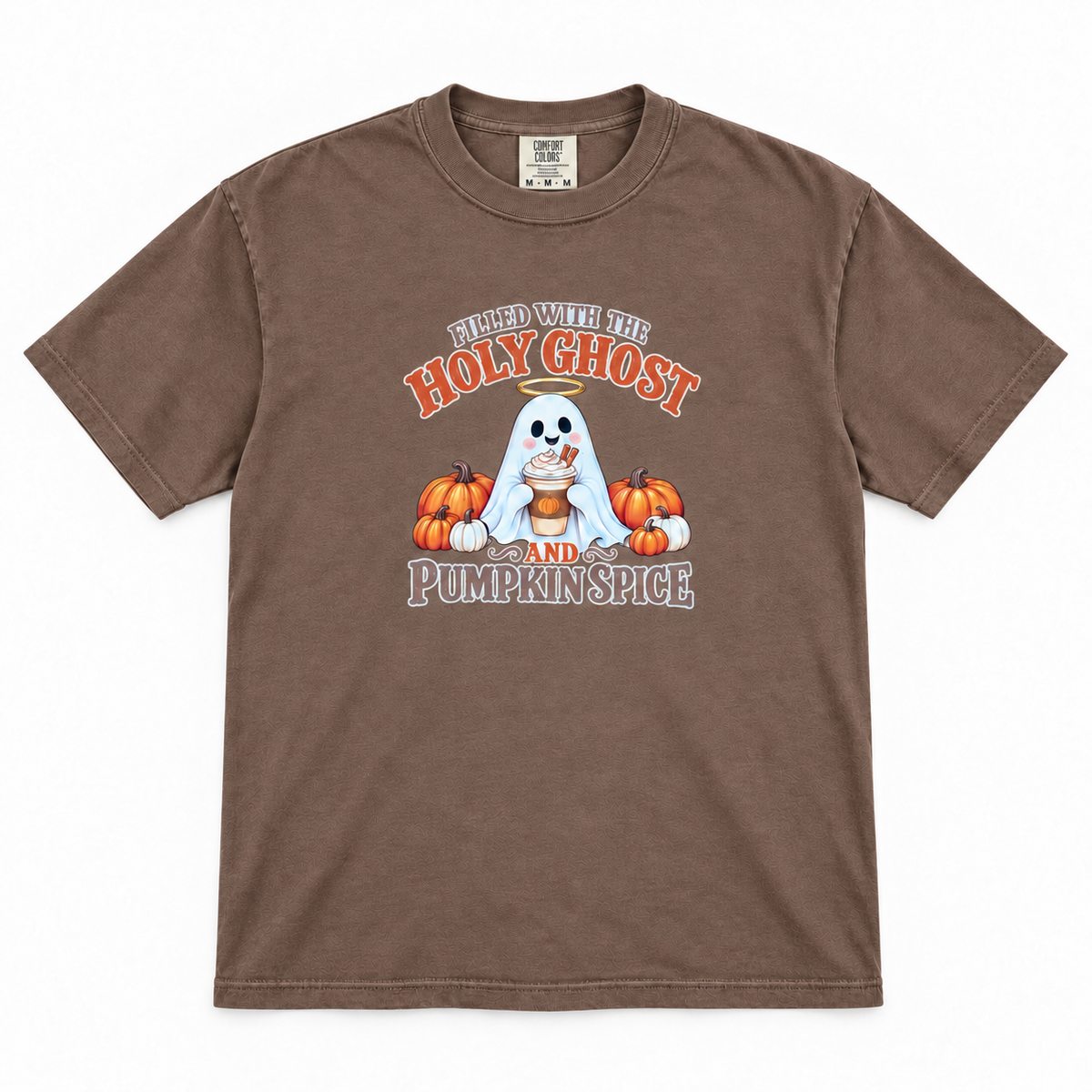 Filled with the Holy Ghost & Pumpkin Spice TShirt