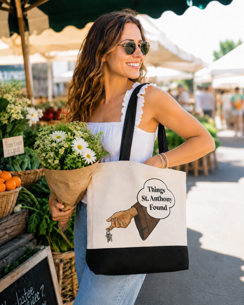Things St. Anthony Found Tote Bag